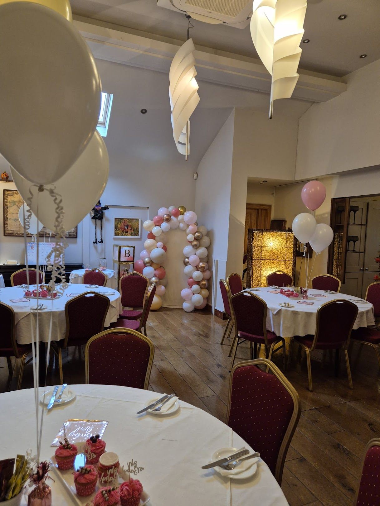 Private function room at The Old Stand, Shanagolden — suitable for communions, birthdays and private dining